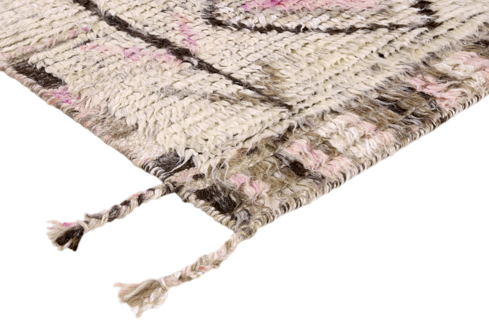 Walls Republic: Tribe Collection - Hand-Knotted Moroccan-Inspired Wool Rugs170 cm x 240 cm