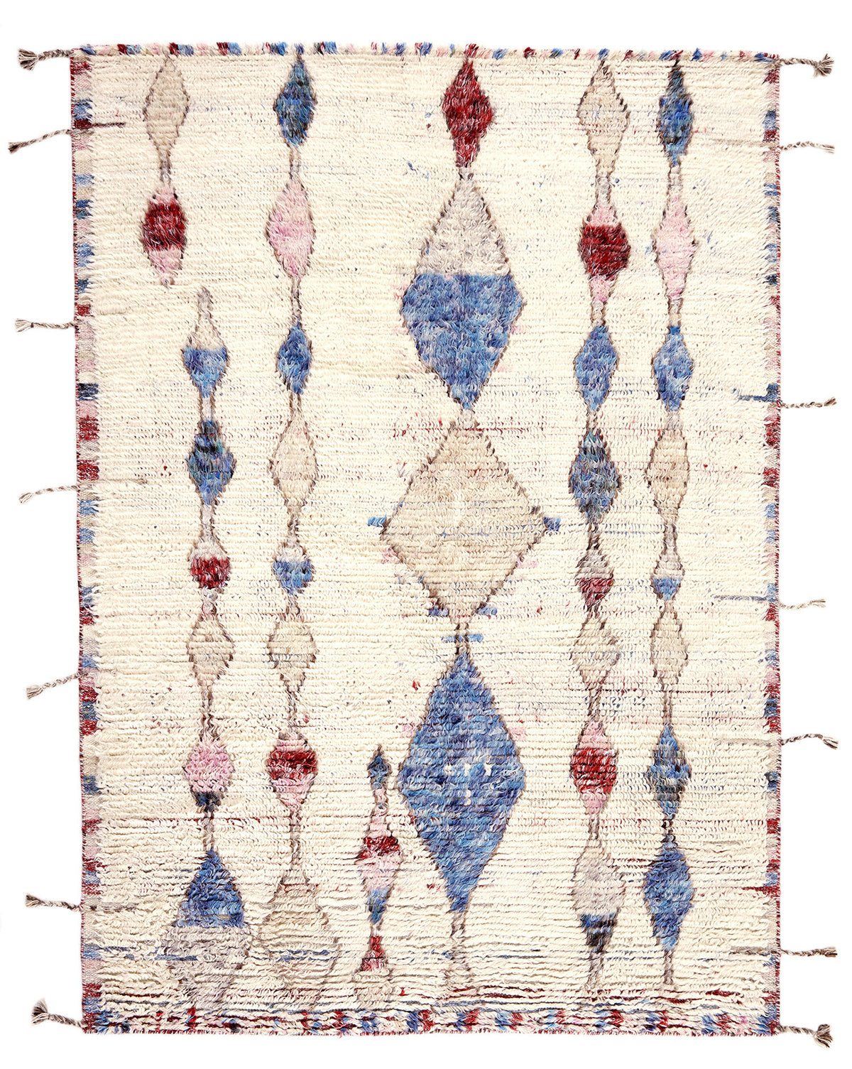 Walls Republic: Tribe Collection - Hand-Knotted Moroccan-Inspired Wool Rugs170 cm x 240 cm