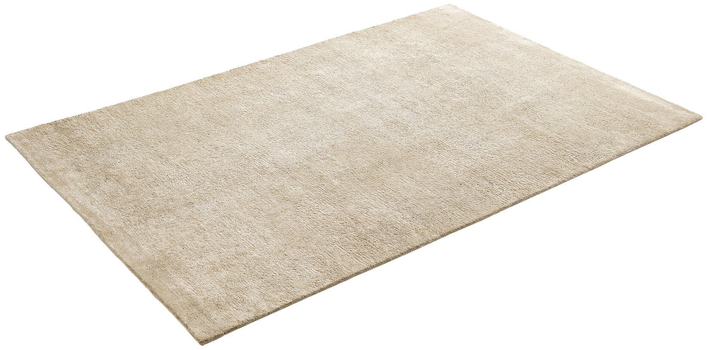 Sand Abstract Aurora Hand Knotted Rectangular Luxury Rugs