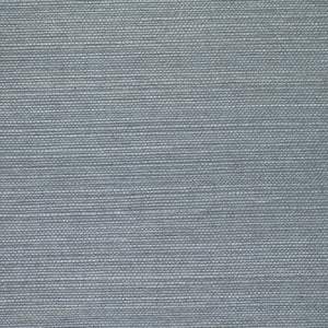 Blue Grey Metallic Grasscloth Wallpaper R2851. Grasscloth wallpaper.