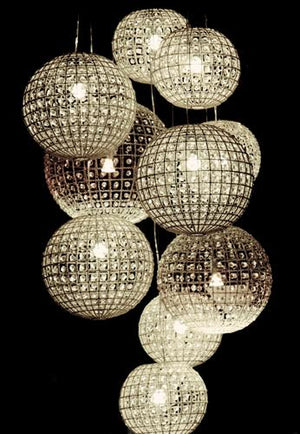 Pendant Lights Mural Wallpaper M9012 - Sample