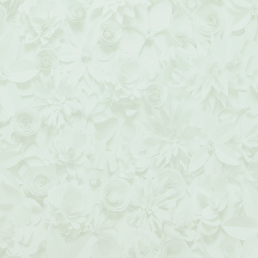 Warm Grey 3D Floral Wallpaper R2909 | Vintage Home Interior 