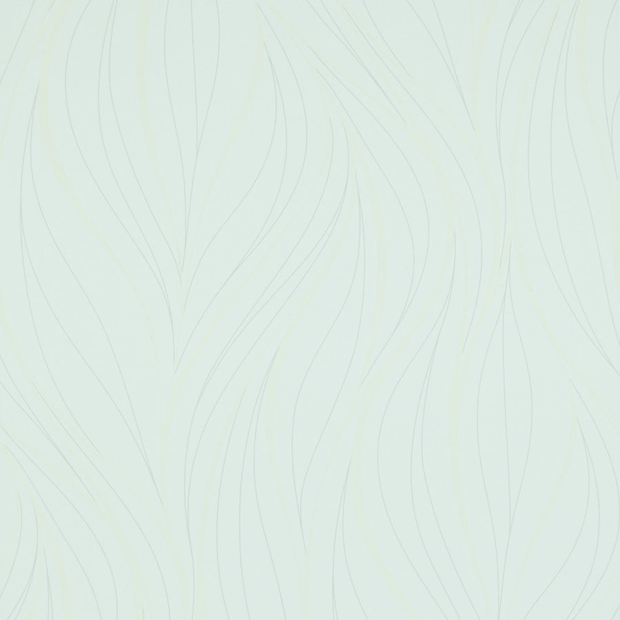 White Tousled Modern Wallpaper R2927