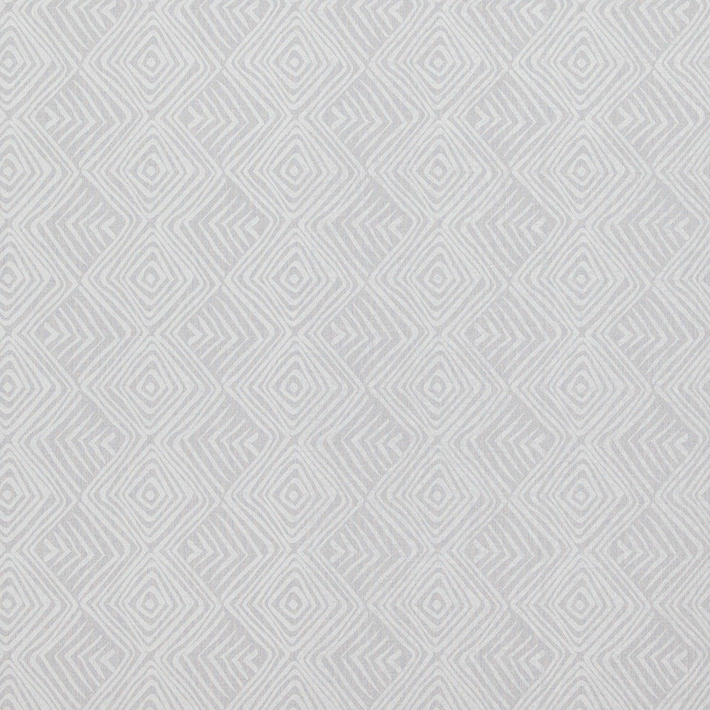 Geometric Tribal Print Grey And White Wallpaper R4205