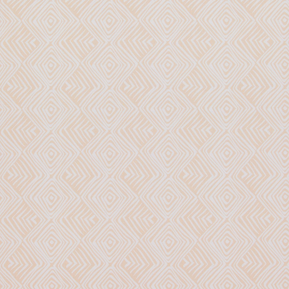 Geometric Tribal Print Pink And White Wallpaper R4201