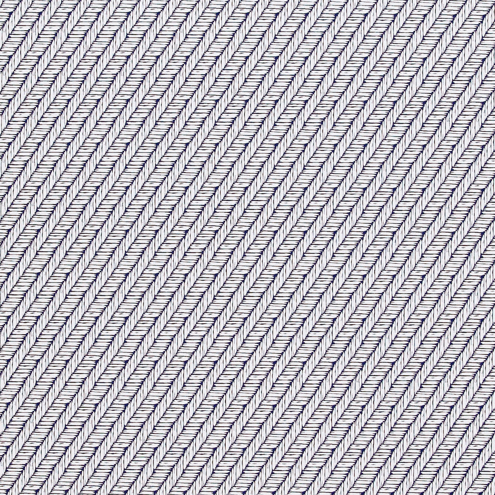 Navy and White Stripes Transitional Nautical Geometric Wallpaper R4189