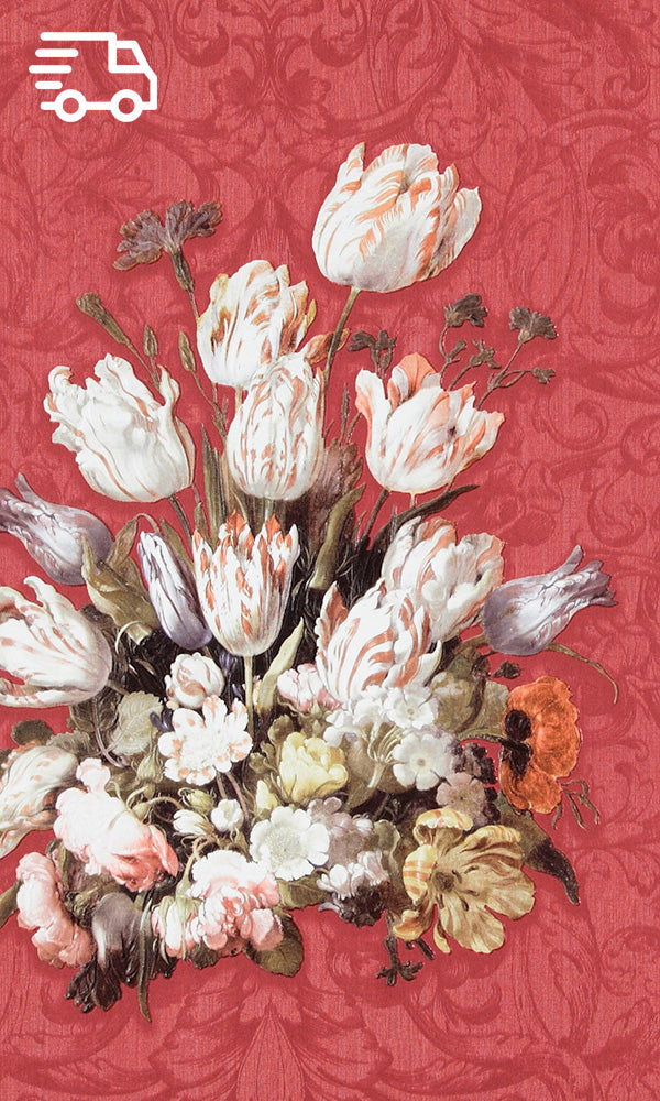 traditional floral wallpaper