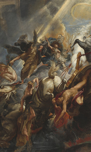 Apollo's Chariot Mural M9442 | Digital Art Wallpaper
