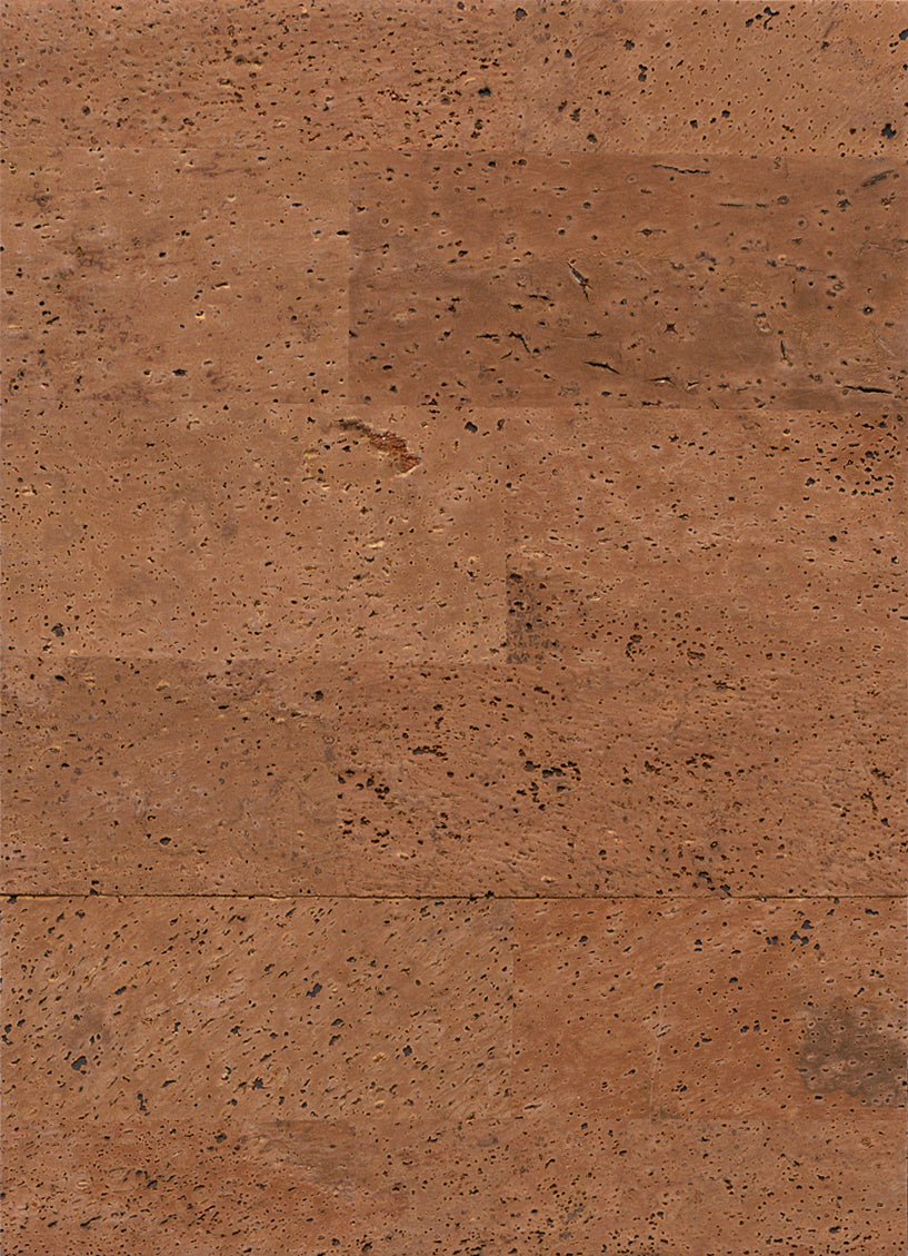 Retro Cork Brown Wallpaper R2816 | Vintage Home Interior