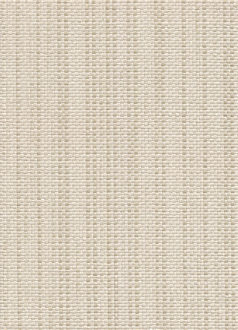 Intertwine White and Beige Grasscloth Wallpaper R2844