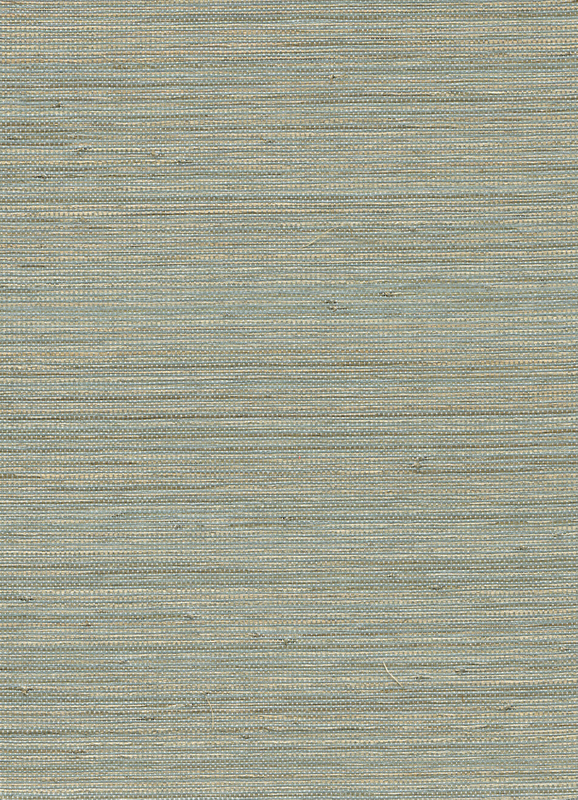 Alr Woven Horizon Blue and Beige Grasscloth Wallpaper R2867 – Walls ...