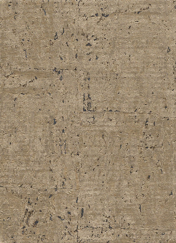 Alr Gold Cork Metallic Wallpaper R2827