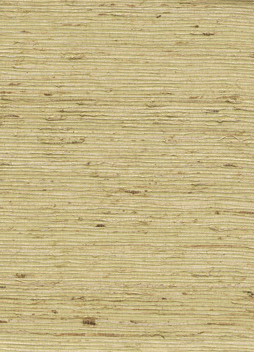 Grassknot Green and Yellow Grasscloth Wallpaper R2863