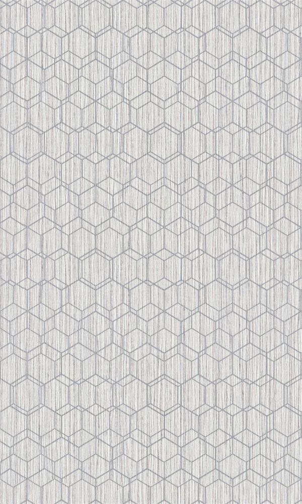 Grey Faux Printed Grasscloth Wallpaper R5687