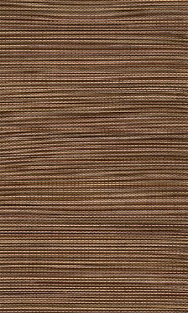 Alr Bamboo Gradient Orange and Brown Grasscloth Wallpaper R2846