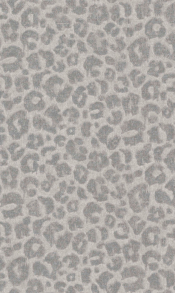 textured leopard print wallpaper, Grey Animal Print Wallpaper R6047 | Classic Home Wall Covering