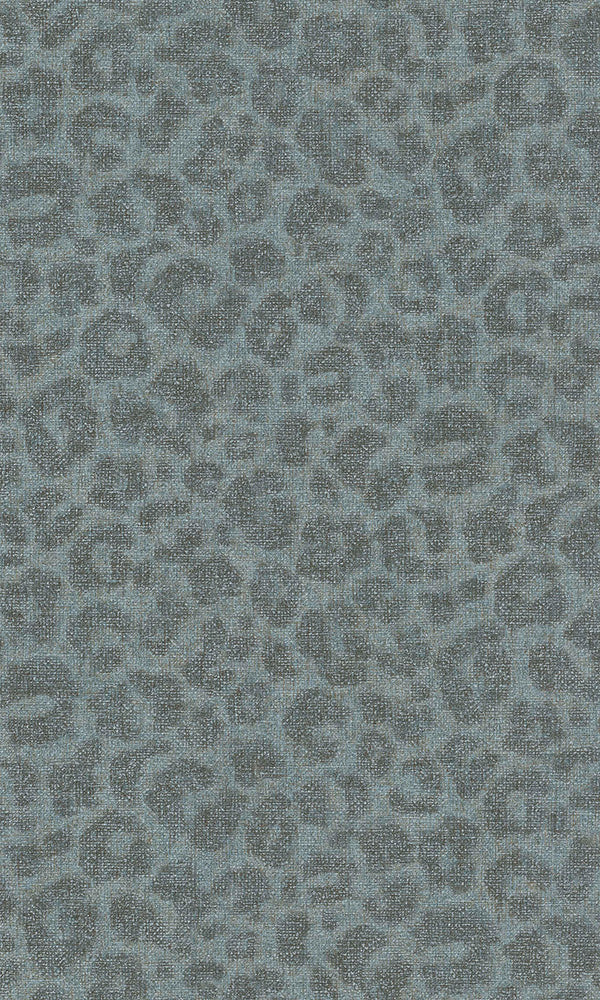 Contemporary Style Living Wallpaper  Painted Leopard Print Wallpaper R6457  – Walls Republic US