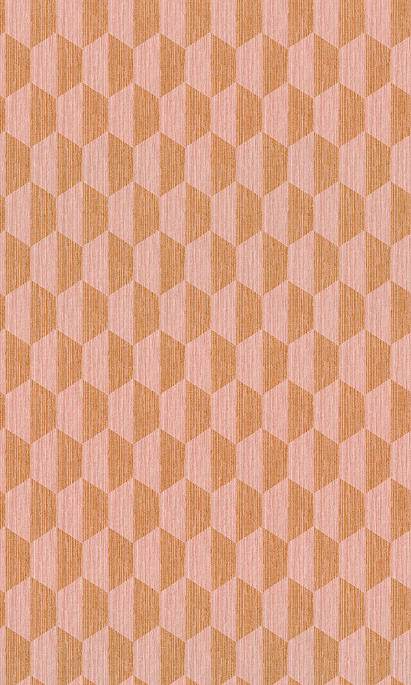 woven hexagons geometric wallpaper