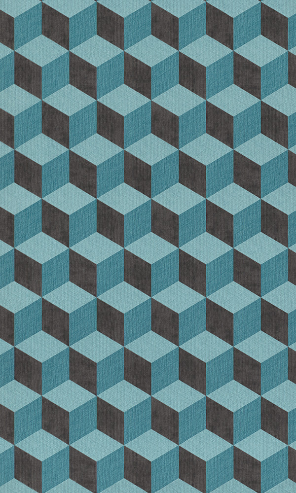 3 dimensional geometric cube wallpaper