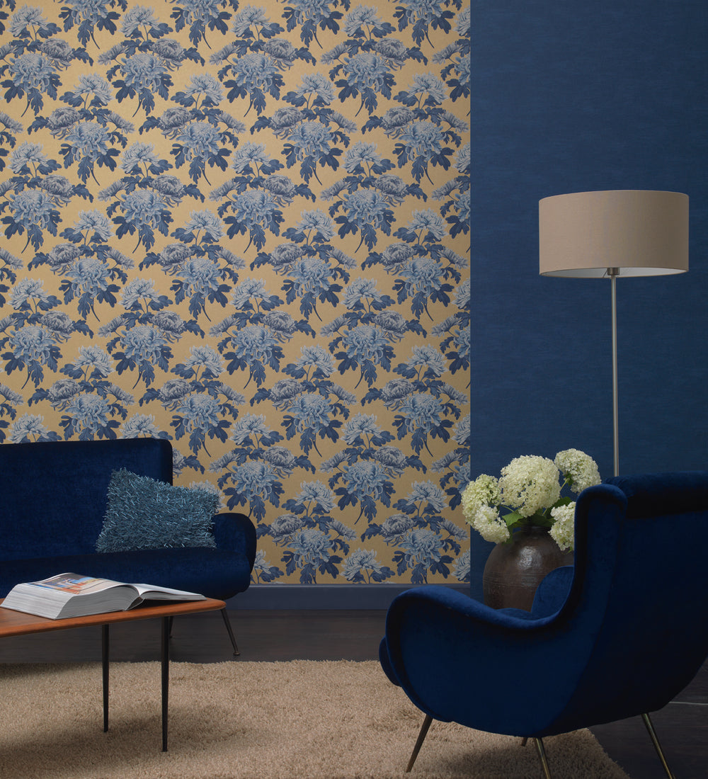 vintage floral wallpaper