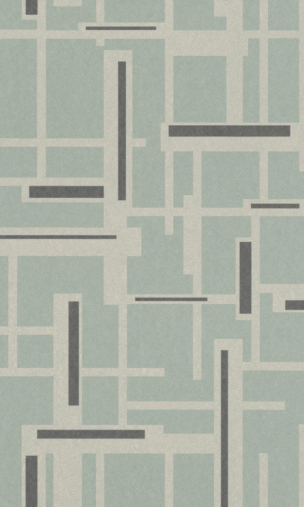 retro geometric wallpaper ideas