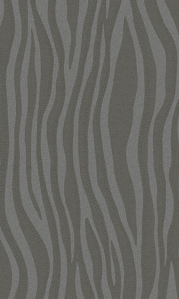 Charcoal Candle Flame Stripes R5901