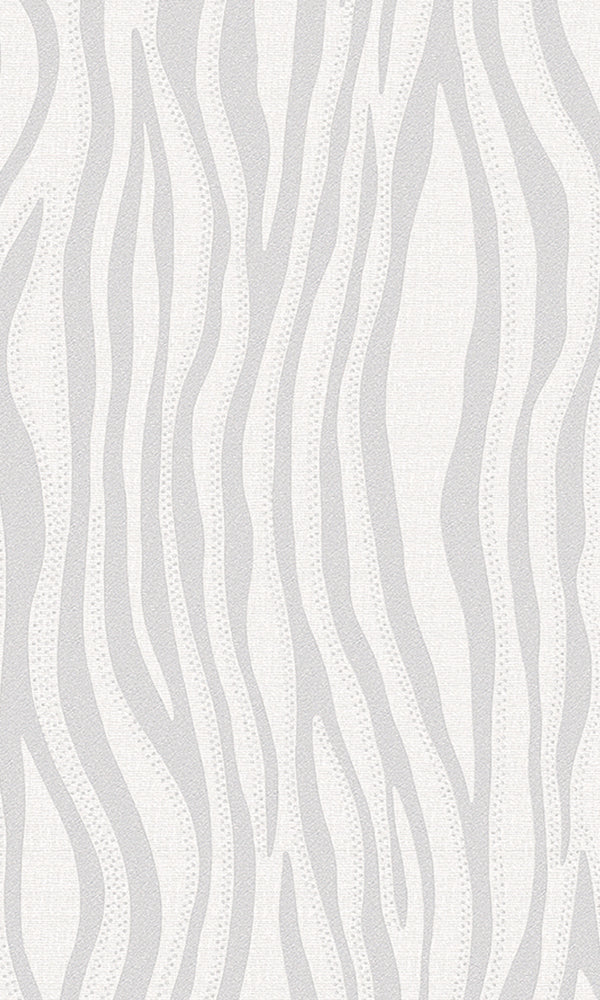 Grey Candle Flame Stripes R5903