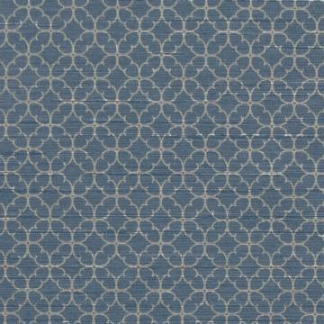 Blue Geometric Commercial Wallpaper