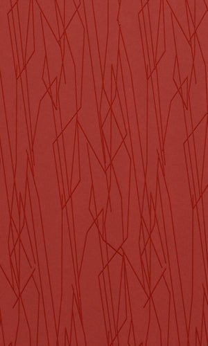 Crimson Shimmering Zigzag Contemporary Wallpaper S43715