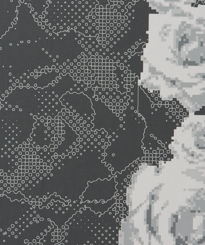 dark floral wallpaper , Dark Floral Mural Wallpaper SR1767 | Contemporary Black Wallpaper, living room, bedroom, dining room, trendy, classical, black, best deals