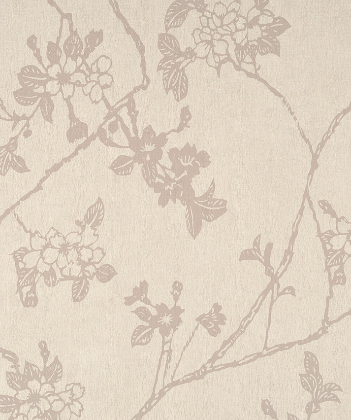 Off-white Flora Buff Floral Wallpaper SR1195
