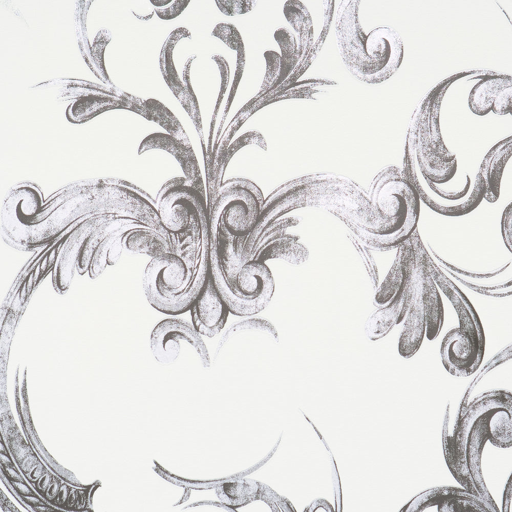 Swirl Grey Wallpaper SR1505