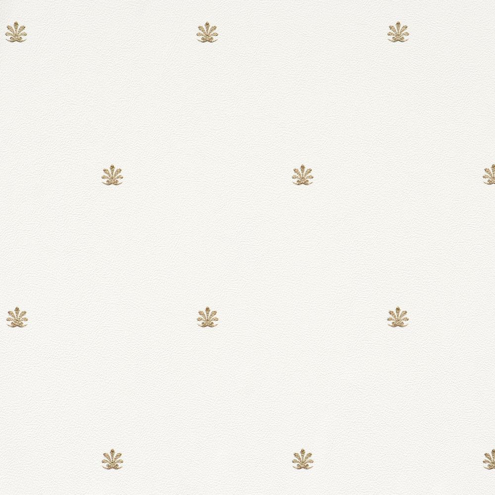 Gold Delicate Floral Wallpaper R1511