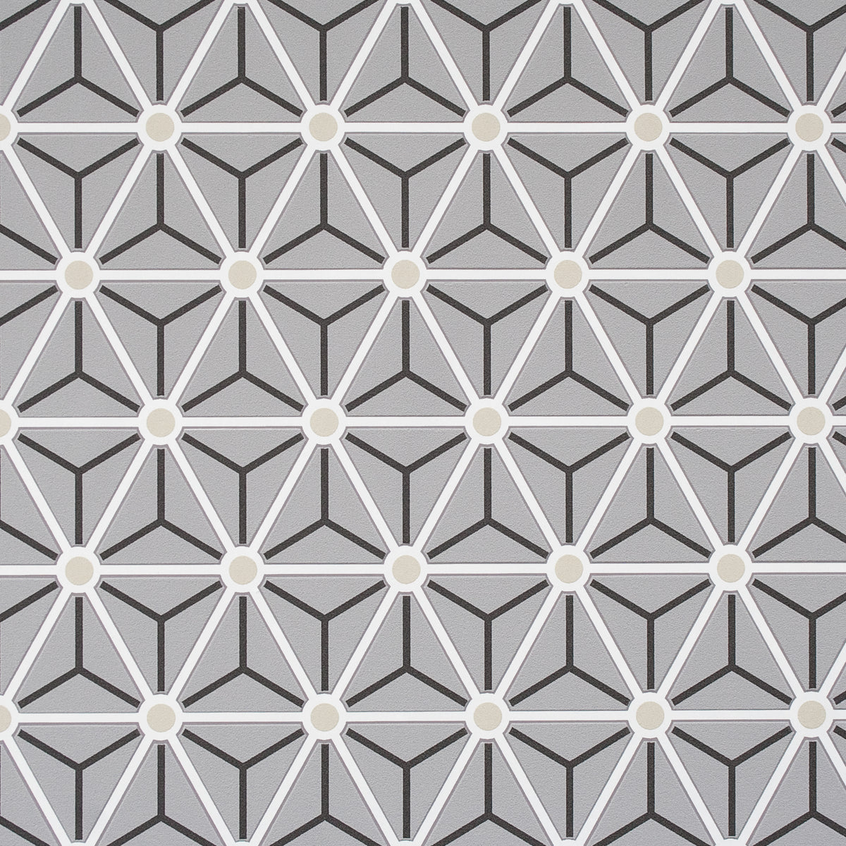 Grey Hexagonal R2255