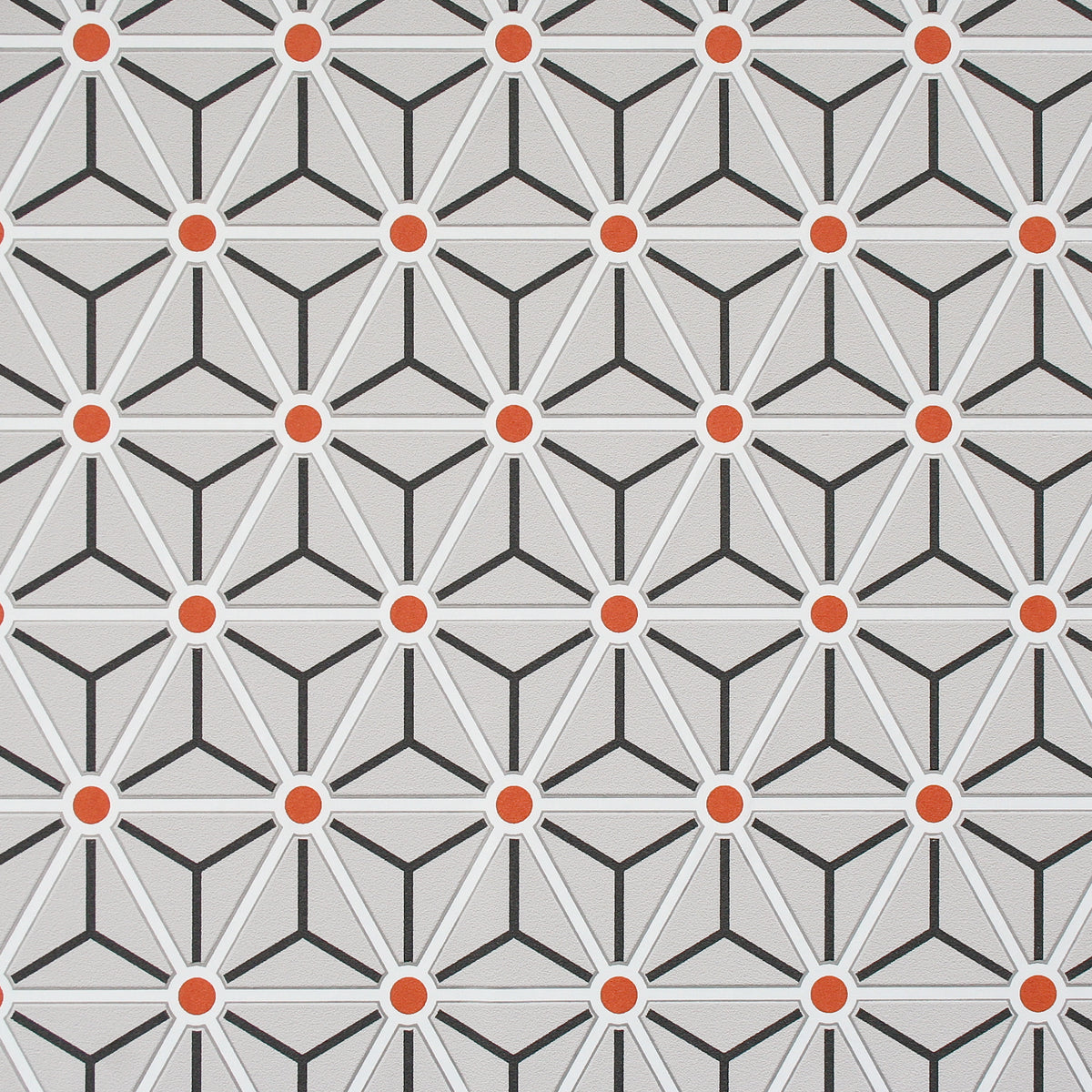 Orange Hexagonal R2256