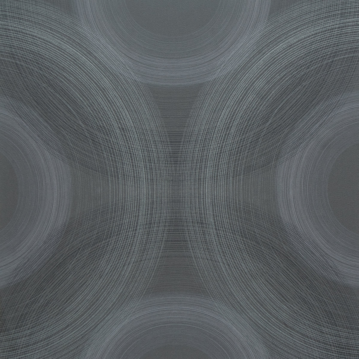 Charcoal Rings Geometric Wallpaper R2310. Black wallpaper. Geometric wallpaper.