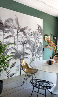 botanical wallpaper mural