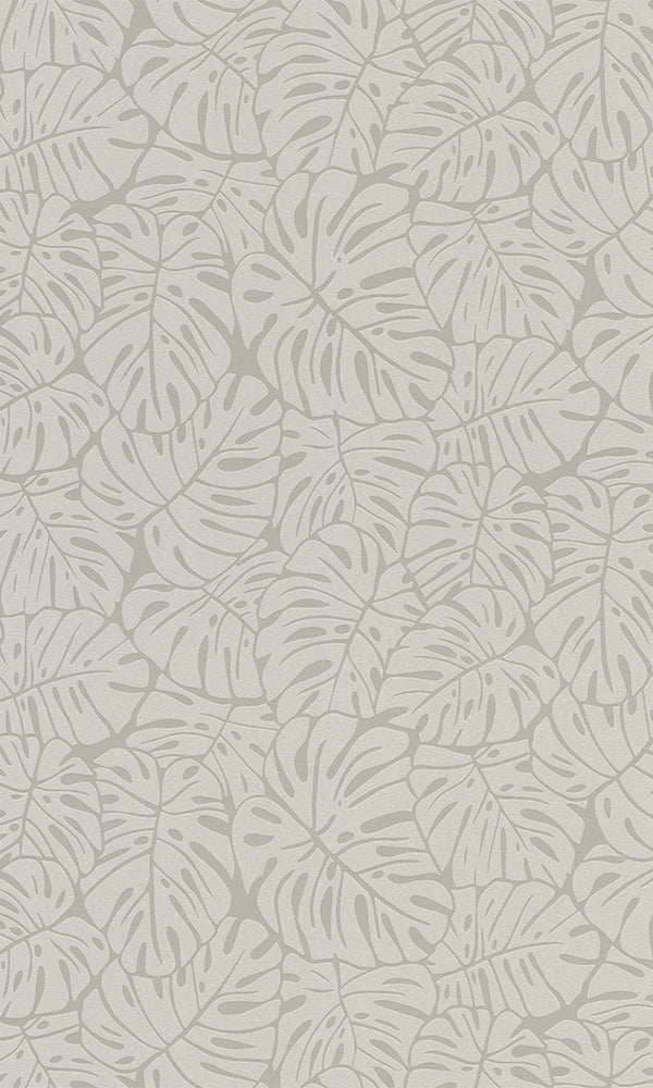 botanical tropical leaves wallpaper
