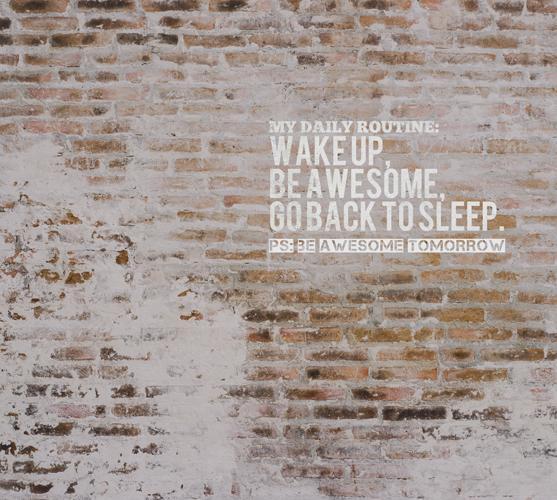 Weathered Rustic Brick Mural  M9239 | Digital Art Wallpaper