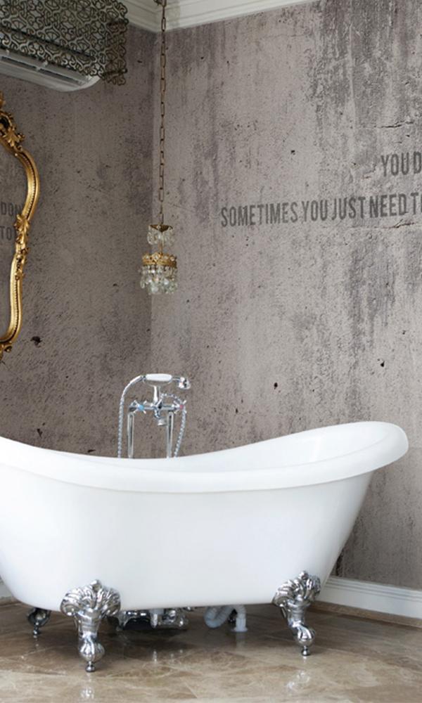 Rubbed Concrete Wallpaper M9232 - Sample