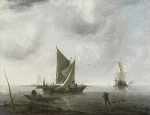 Vintage Ships at Sea Mural Wallpaper M9407