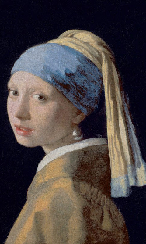 girl with a pearl earring wallpaper mural