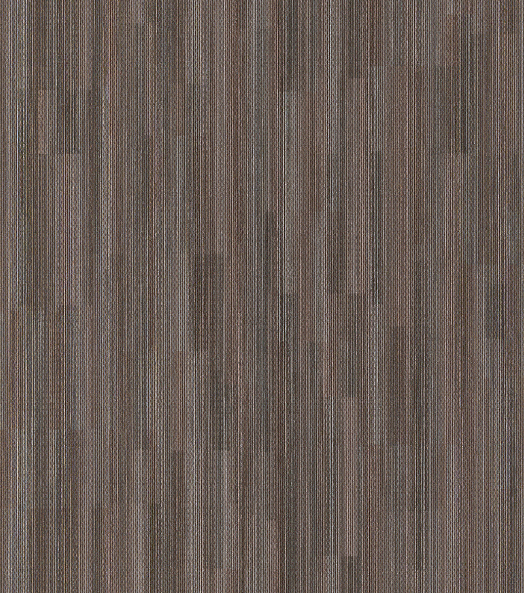 Textured Geometric Brown Grazed Block Wallpaper R4420