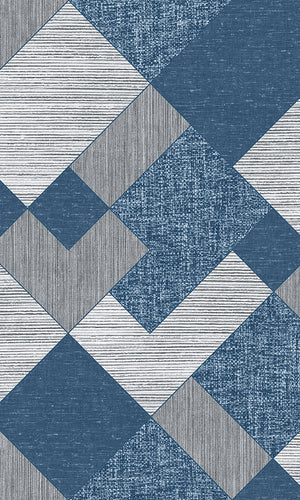 patchwork geometric wallpaper