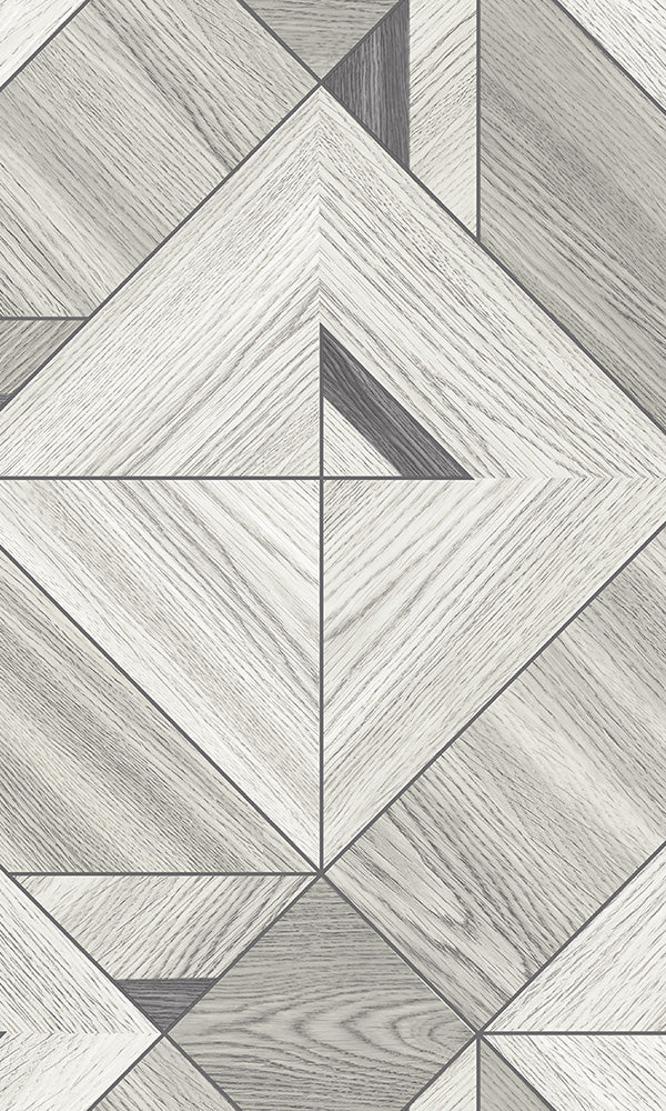 wooden diamond panels wallpaper