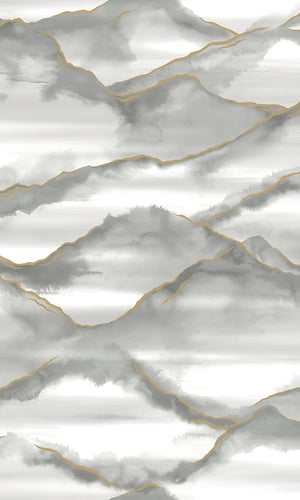 watercolor mountains wallpaper