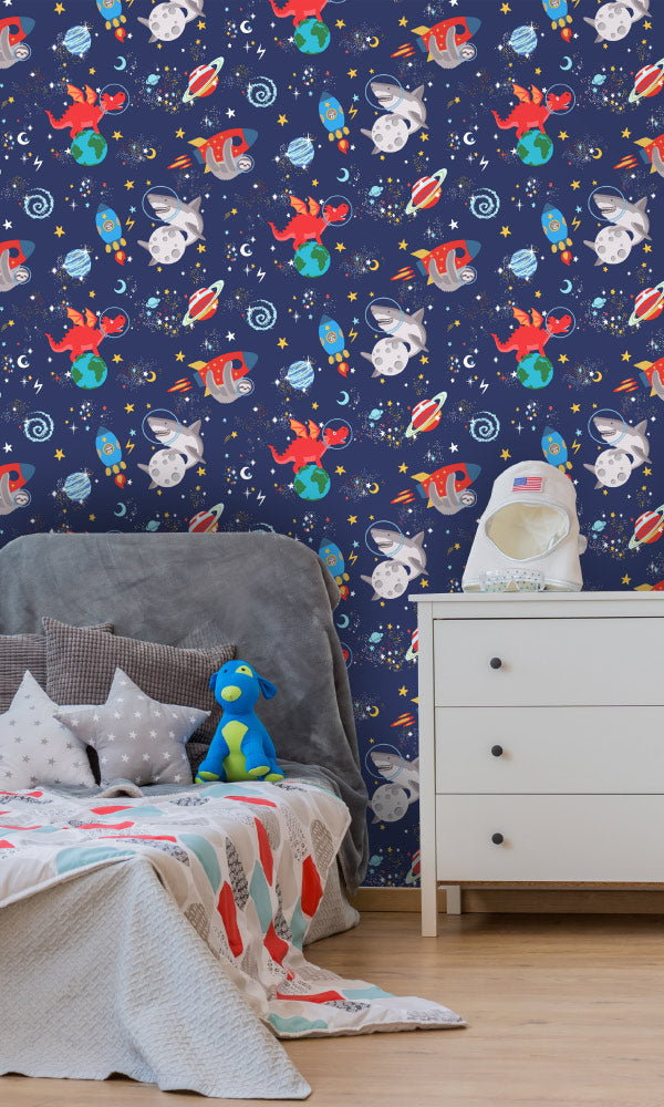 cute kids bedroom wallpaper ideas