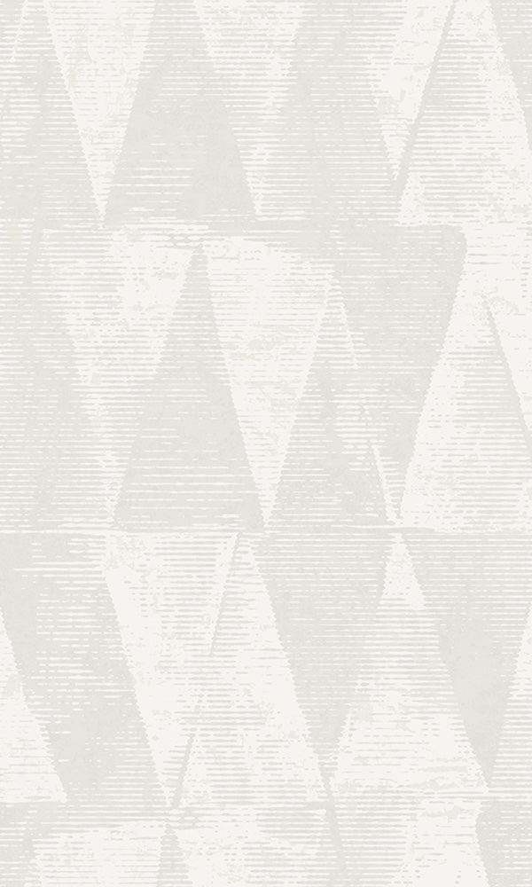 stamped triangles wallpaper
