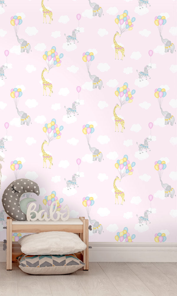 cute nursery bedroom wallpaper