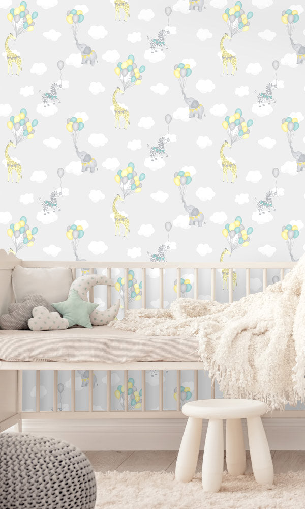 cute nursery wallpaper ideas
